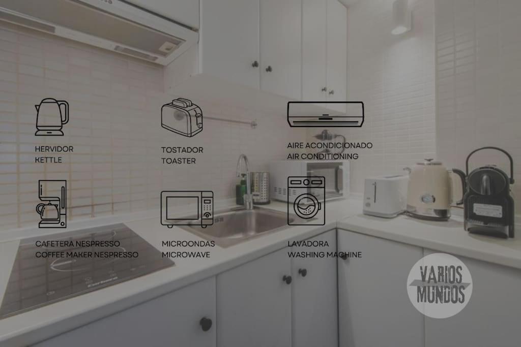 Super Cool Apt Para 4Pax En Plaza De Chueca Madrid Esterno foto